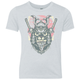 T-Shirts Heather White / YXS Samurai Pizza Cat Youth Triblend T-Shirt