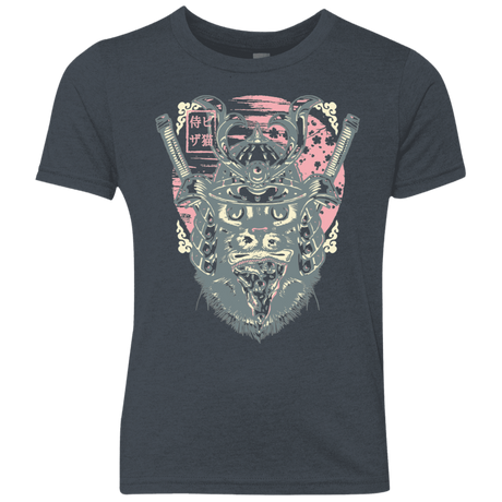 T-Shirts Vintage Navy / YXS Samurai Pizza Cat Youth Triblend T-Shirt