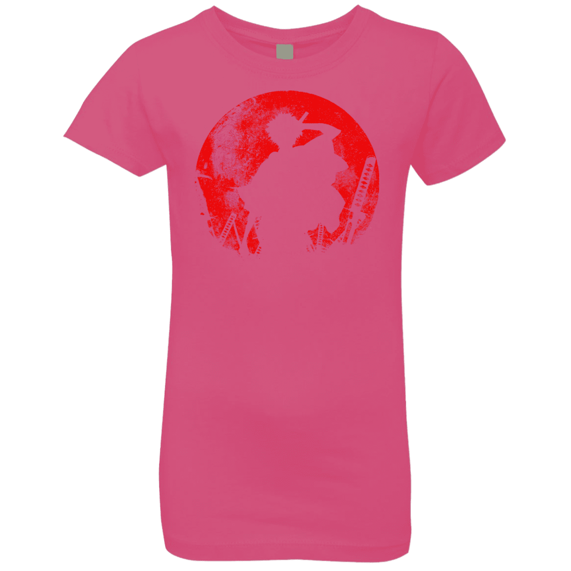 T-Shirts Hot Pink / YXS Samurai Swords Girls Premium T-Shirt
