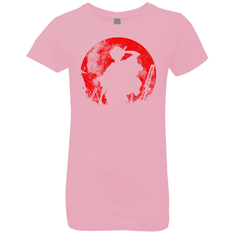 T-Shirts Light Pink / YXS Samurai Swords Girls Premium T-Shirt