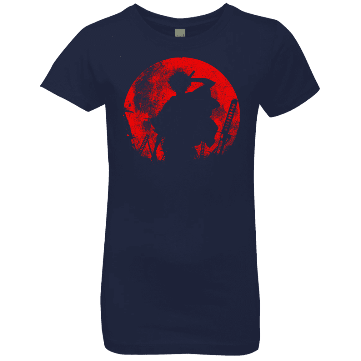 T-Shirts Midnight Navy / YXS Samurai Swords Girls Premium T-Shirt