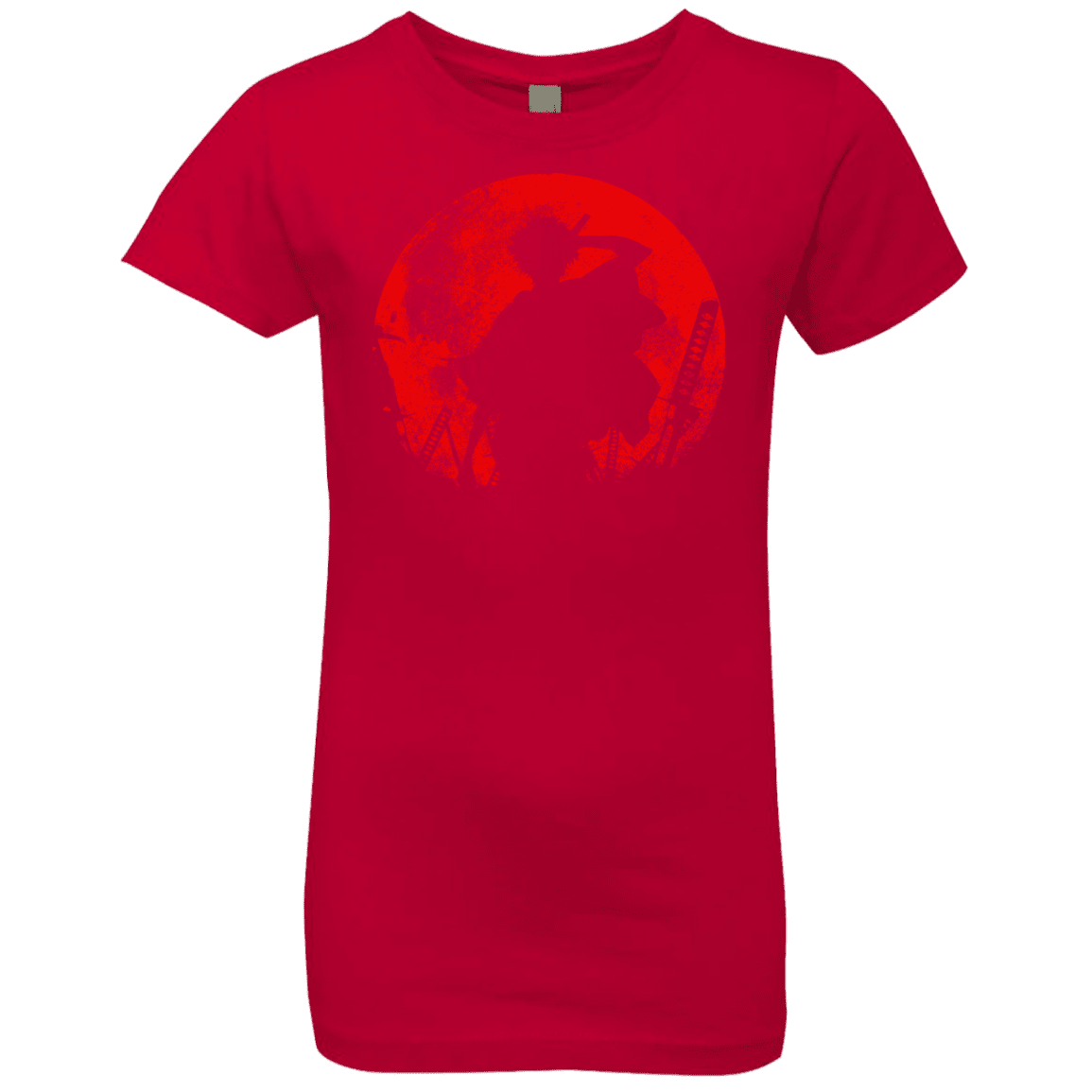 T-Shirts Red / YXS Samurai Swords Girls Premium T-Shirt