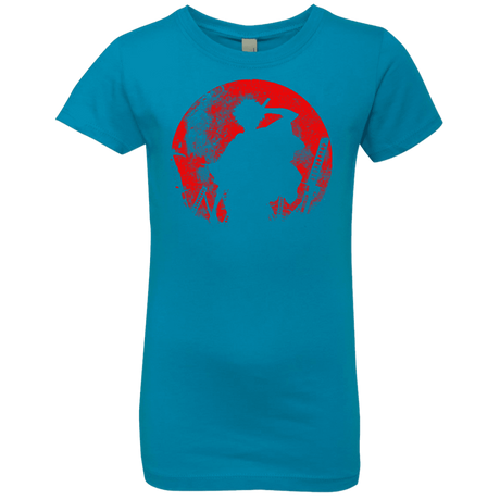 T-Shirts Turquoise / YXS Samurai Swords Girls Premium T-Shirt
