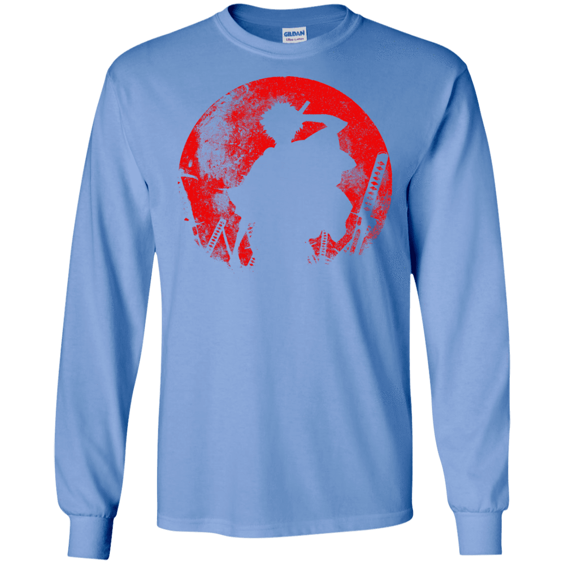 T-Shirts Carolina Blue / S Samurai Swords Men's Long Sleeve T-Shirt