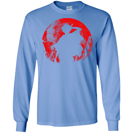 T-Shirts Carolina Blue / S Samurai Swords Men's Long Sleeve T-Shirt