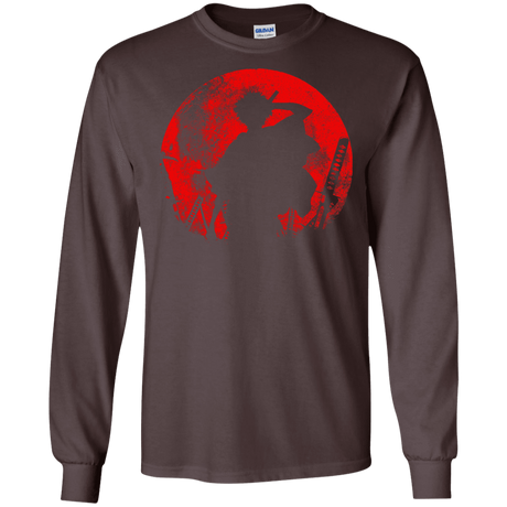 T-Shirts Dark Chocolate / S Samurai Swords Men's Long Sleeve T-Shirt