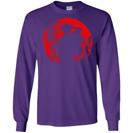 T-Shirts Purple / S Samurai Swords Men's Long Sleeve T-Shirt