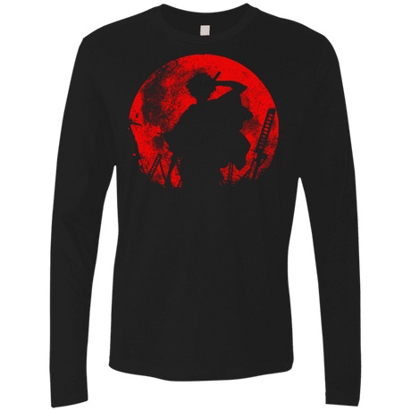 T-Shirts Black / S Samurai Swords Men's Premium Long Sleeve