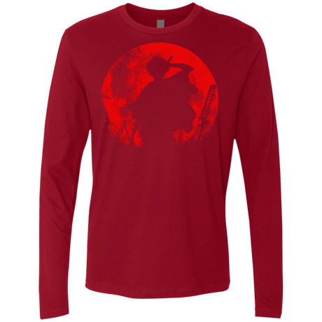 T-Shirts Cardinal / S Samurai Swords Men's Premium Long Sleeve