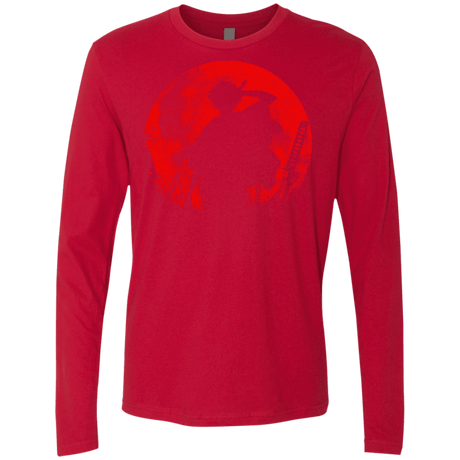 T-Shirts Red / S Samurai Swords Men's Premium Long Sleeve