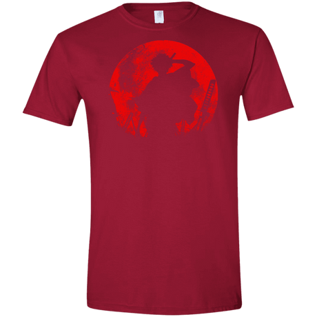 T-Shirts Cardinal Red / S Samurai Swords Men's Semi-Fitted Softstyle