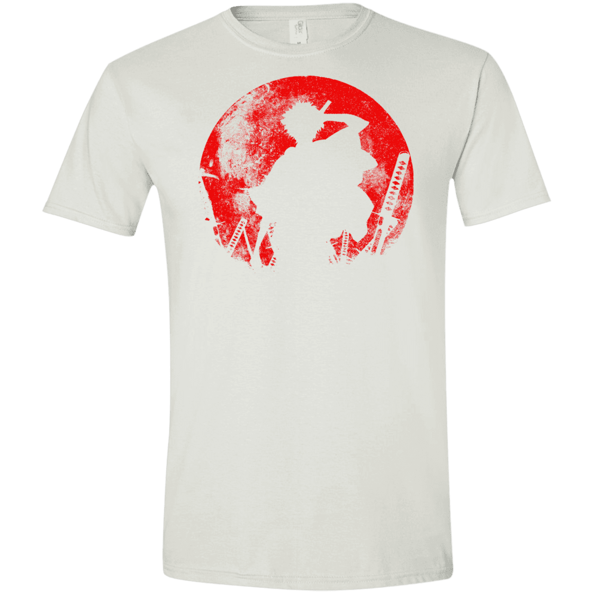 T-Shirts White / X-Small Samurai Swords Men's Semi-Fitted Softstyle
