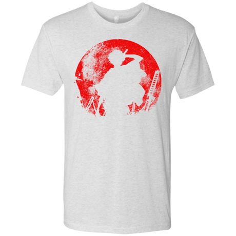 T-Shirts Heather White / S Samurai Swords Men's Triblend T-Shirt