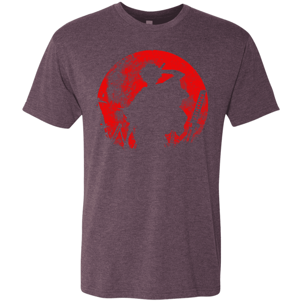 T-Shirts Vintage Purple / S Samurai Swords Men's Triblend T-Shirt