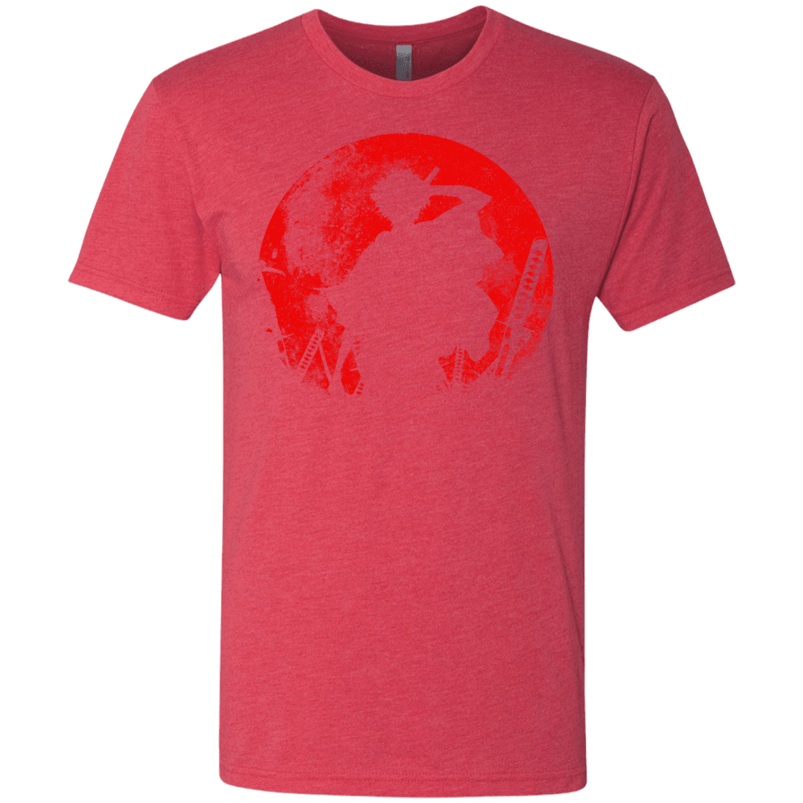 T-Shirts Vintage Red / S Samurai Swords Men's Triblend T-Shirt
