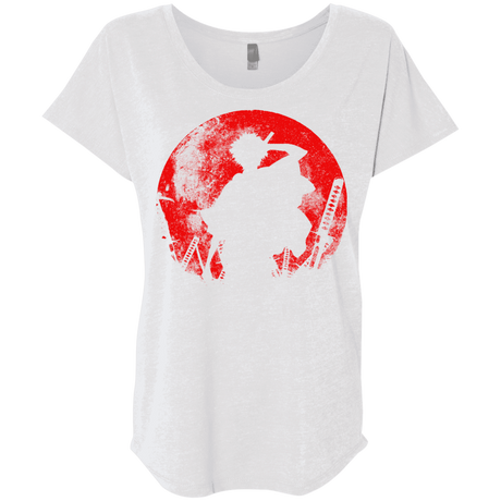 T-Shirts Heather White / X-Small Samurai Swords Triblend Dolman Sleeve