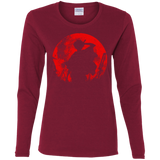 T-Shirts Cardinal / S Samurai Swords Women's Long Sleeve T-Shirt
