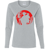 T-Shirts Sport Grey / S Samurai Swords Women's Long Sleeve T-Shirt