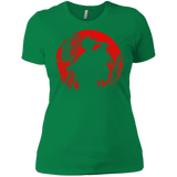 T-Shirts Kelly Green / X-Small Samurai Swords Women's Premium T-Shirt