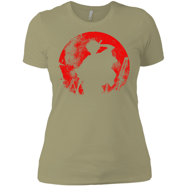 T-Shirts Light Olive / X-Small Samurai Swords Women's Premium T-Shirt