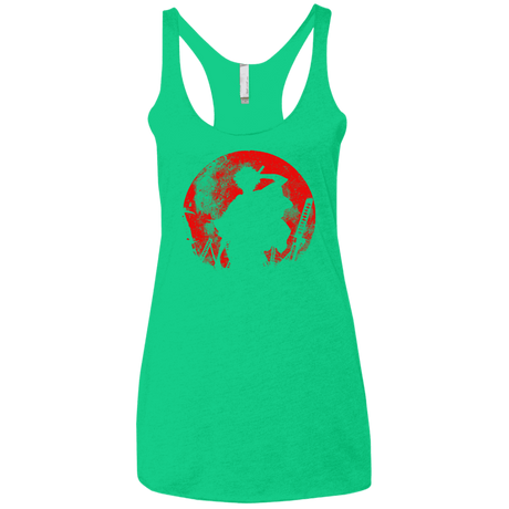 T-Shirts Envy / X-Small Samurai Swords Women's Triblend Racerback Tank