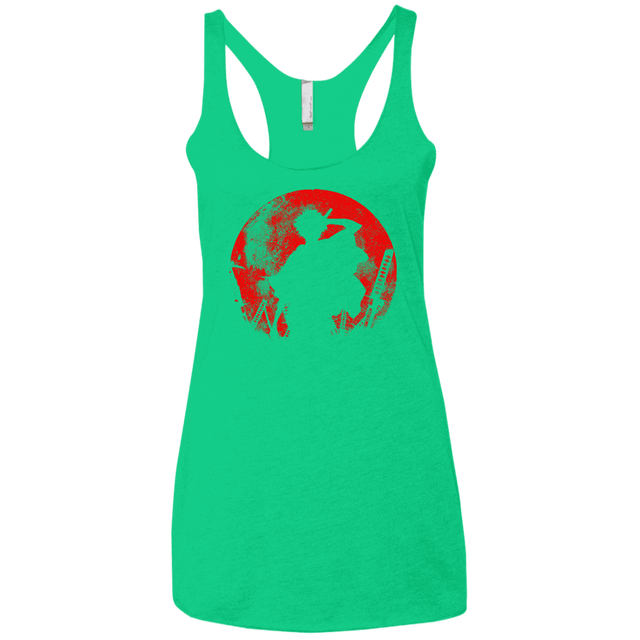 T-Shirts Envy / X-Small Samurai Swords Women's Triblend Racerback Tank