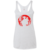 T-Shirts Heather White / X-Small Samurai Swords Women's Triblend Racerback Tank