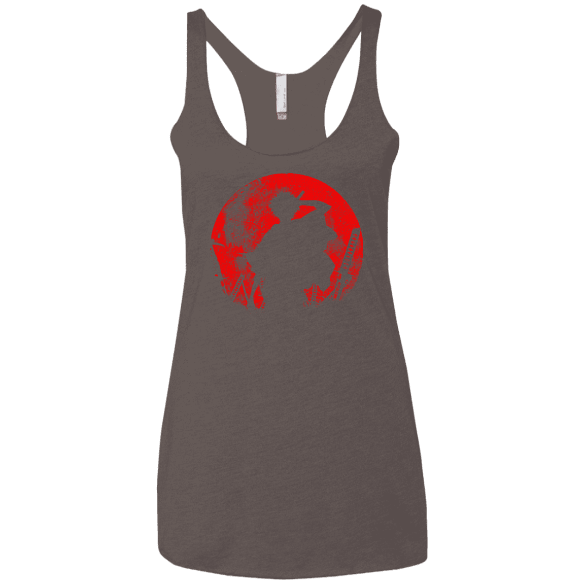 T-Shirts Macchiato / X-Small Samurai Swords Women's Triblend Racerback Tank