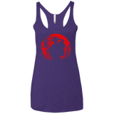 T-Shirts Purple Rush / X-Small Samurai Swords Women's Triblend Racerback Tank