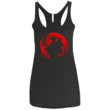 T-Shirts Vintage Black / X-Small Samurai Swords Women's Triblend Racerback Tank