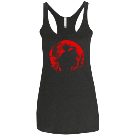 T-Shirts Vintage Black / X-Small Samurai Swords Women's Triblend Racerback Tank