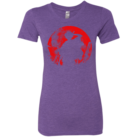 T-Shirts Purple Rush / S Samurai Swords Women's Triblend T-Shirt