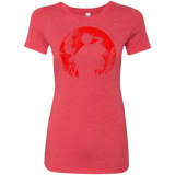 T-Shirts Vintage Red / S Samurai Swords Women's Triblend T-Shirt