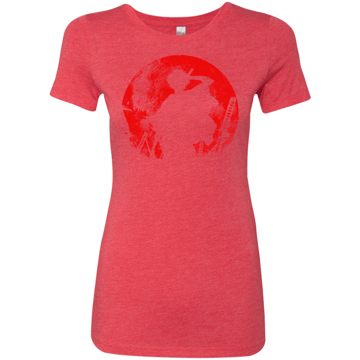T-Shirts Vintage Red / S Samurai Swords Women's Triblend T-Shirt