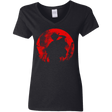 T-Shirts Black / S Samurai Swords Women's V-Neck T-Shirt