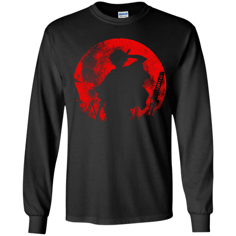 T-Shirts Black / YS Samurai Swords Youth Long Sleeve T-Shirt