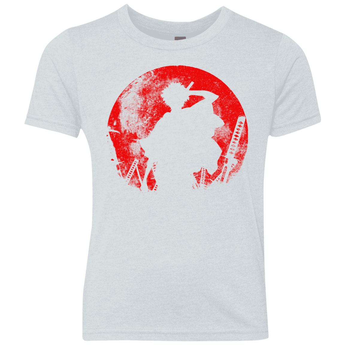 T-Shirts Heather White / YXS Samurai Swords Youth Triblend T-Shirt