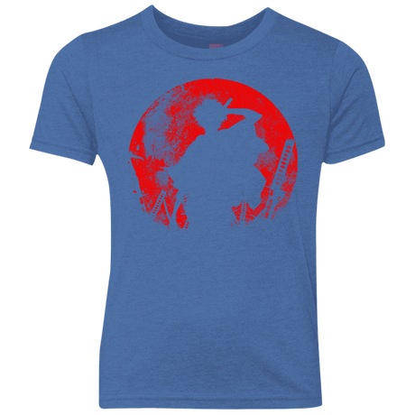 T-Shirts Vintage Royal / YXS Samurai Swords Youth Triblend T-Shirt