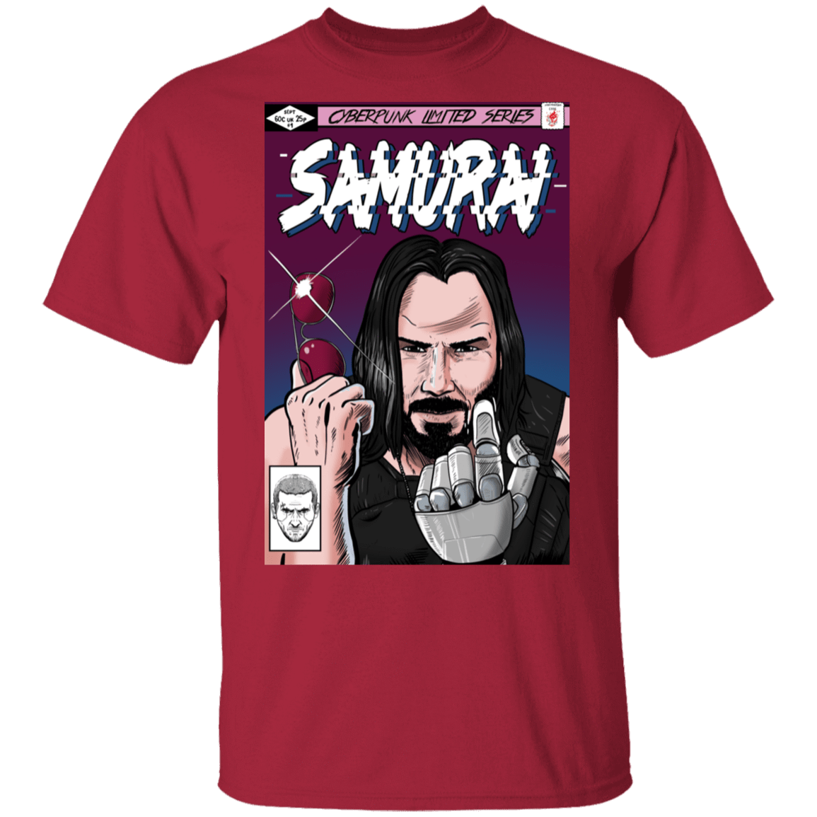 T-Shirts Cardinal / S Samurai T-Shirt