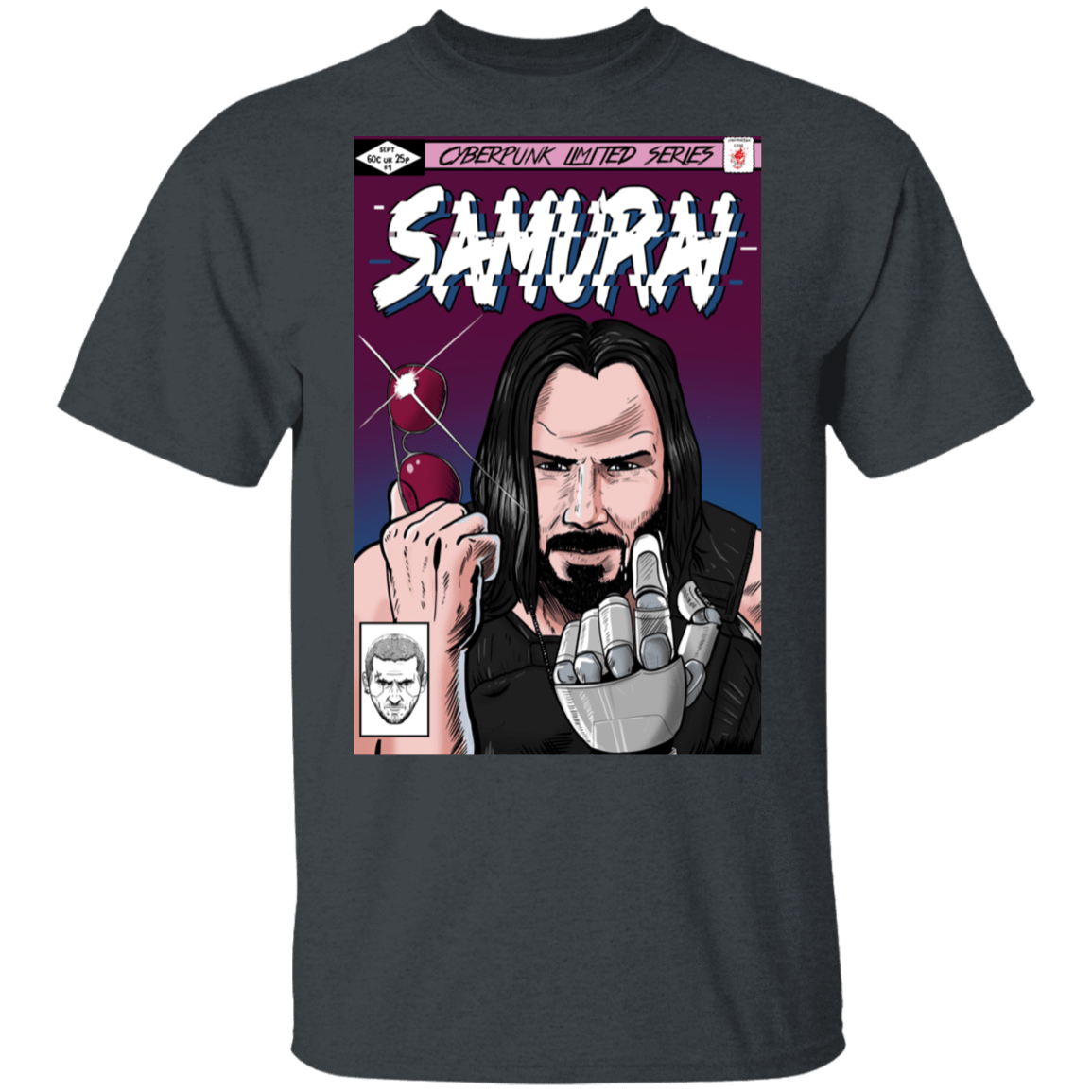 T-Shirts Dark Heather / S Samurai T-Shirt