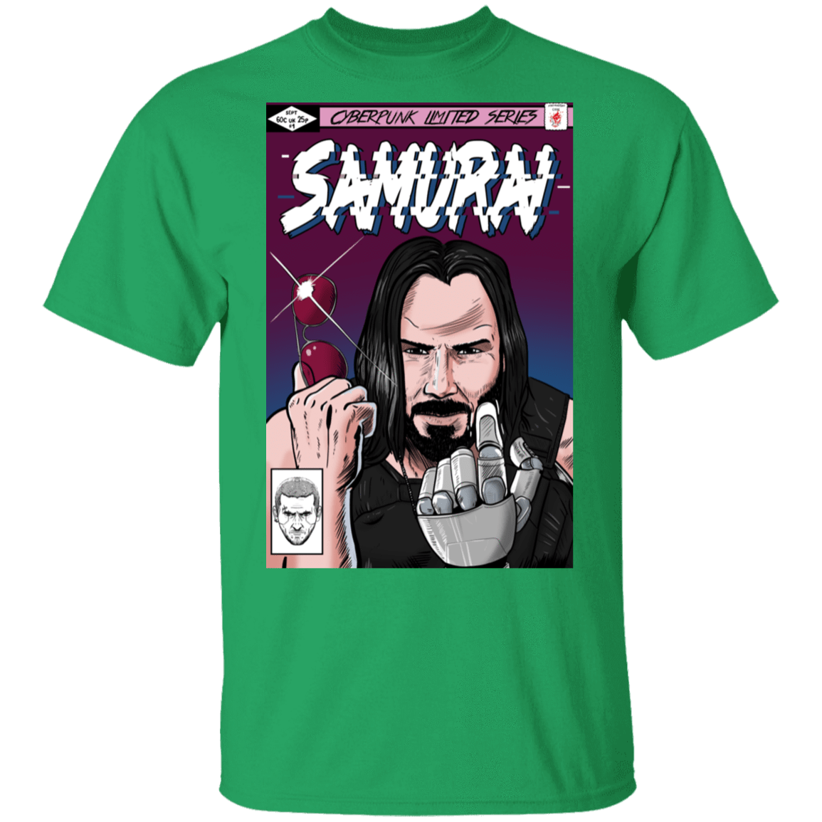 T-Shirts Irish Green / S Samurai T-Shirt