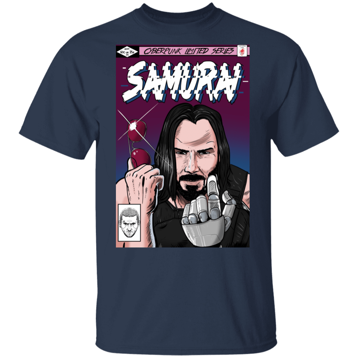 T-Shirts Navy / S Samurai T-Shirt