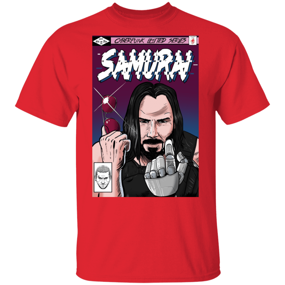 T-Shirts Red / S Samurai T-Shirt