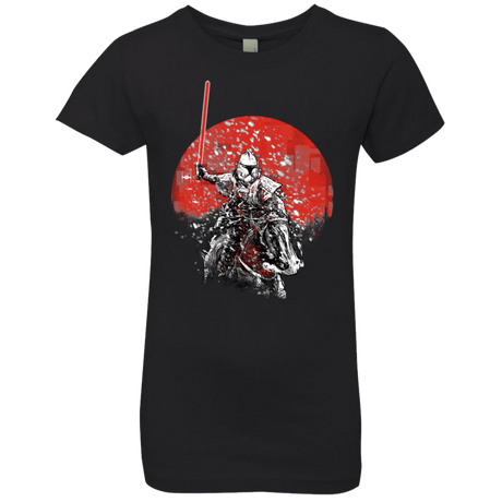 T-Shirts Black / YXS Samurai Trooper Girls Premium T-Shirt