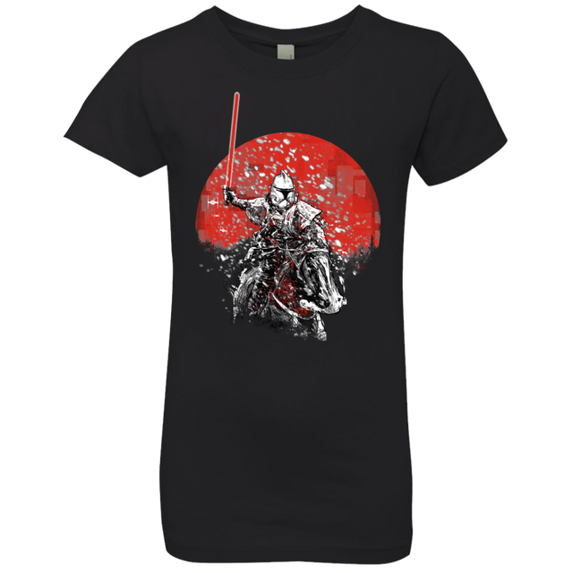 T-Shirts Black / YXS Samurai Trooper Girls Premium T-Shirt