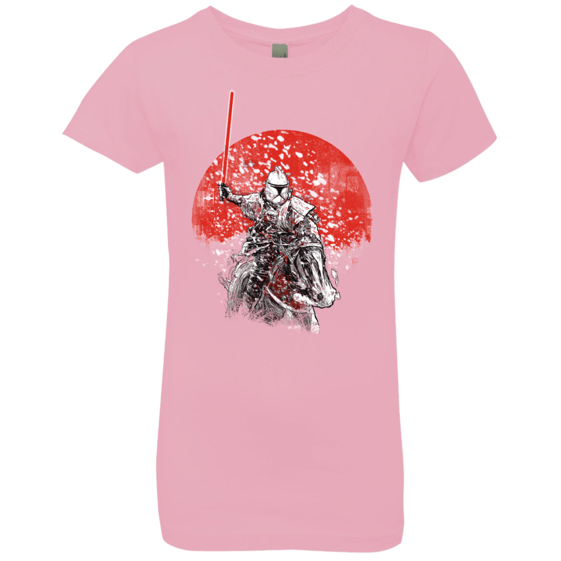 T-Shirts Light Pink / YXS Samurai Trooper Girls Premium T-Shirt