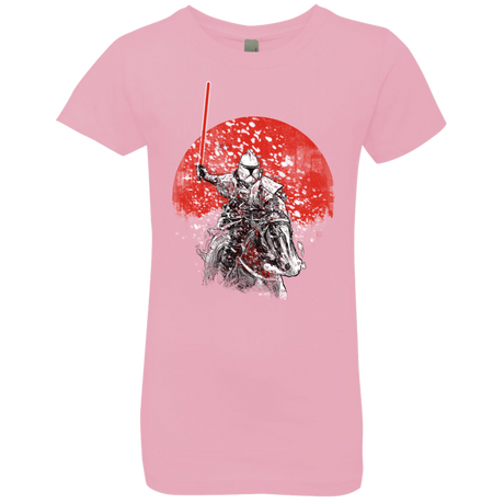 T-Shirts Light Pink / YXS Samurai Trooper Girls Premium T-Shirt