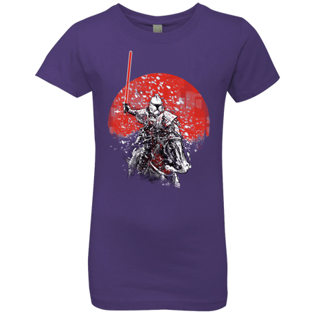 T-Shirts Purple Rush / YXS Samurai Trooper Girls Premium T-Shirt