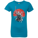 T-Shirts Turquoise / YXS Samurai Trooper Girls Premium T-Shirt