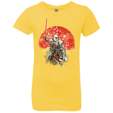 T-Shirts Vibrant Yellow / YXS Samurai Trooper Girls Premium T-Shirt